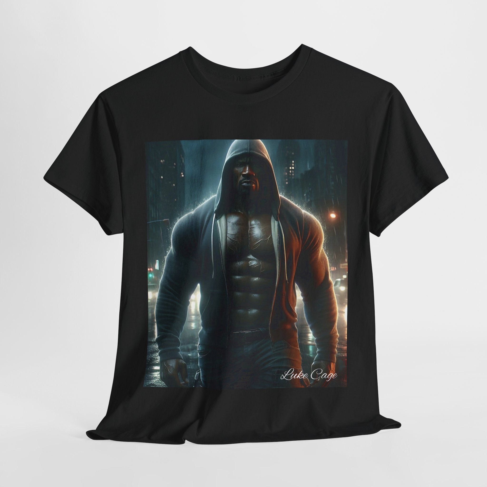 Luke Cage (3)Unisex Tee - Wearable Super Hero Art, Unique Gift, Casual Ware, Birthday Present, Comic Book Apparel