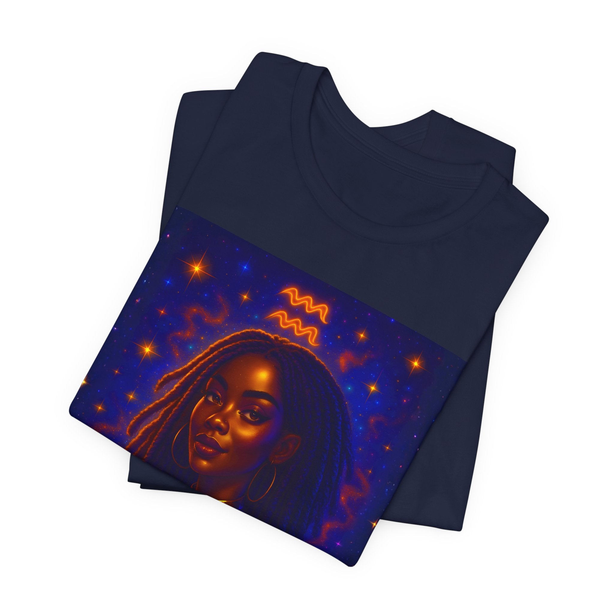 Essence Aquarius Zodiac Tee - Unisex Jersey Short Sleeve Shirt for Astrology Lovers, Astrology Gift, Horoscope Tee, Star Sign Apparel, Zodiac [...]
