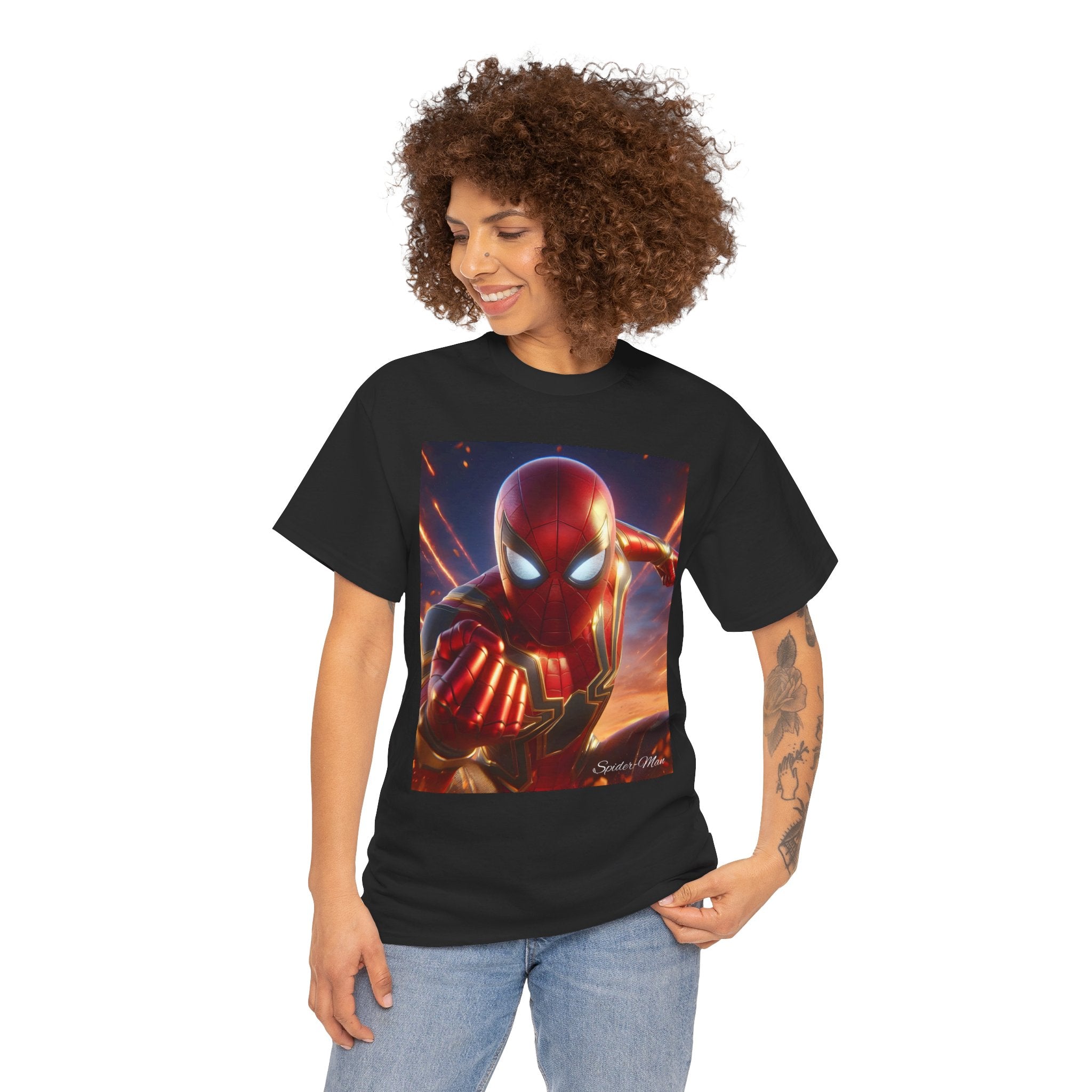 Spider-Man (2) Unisex Tee - Wearable Super Hero Art, Unique Gift, Casual Ware, Birthday Present, Comic Book Apparel