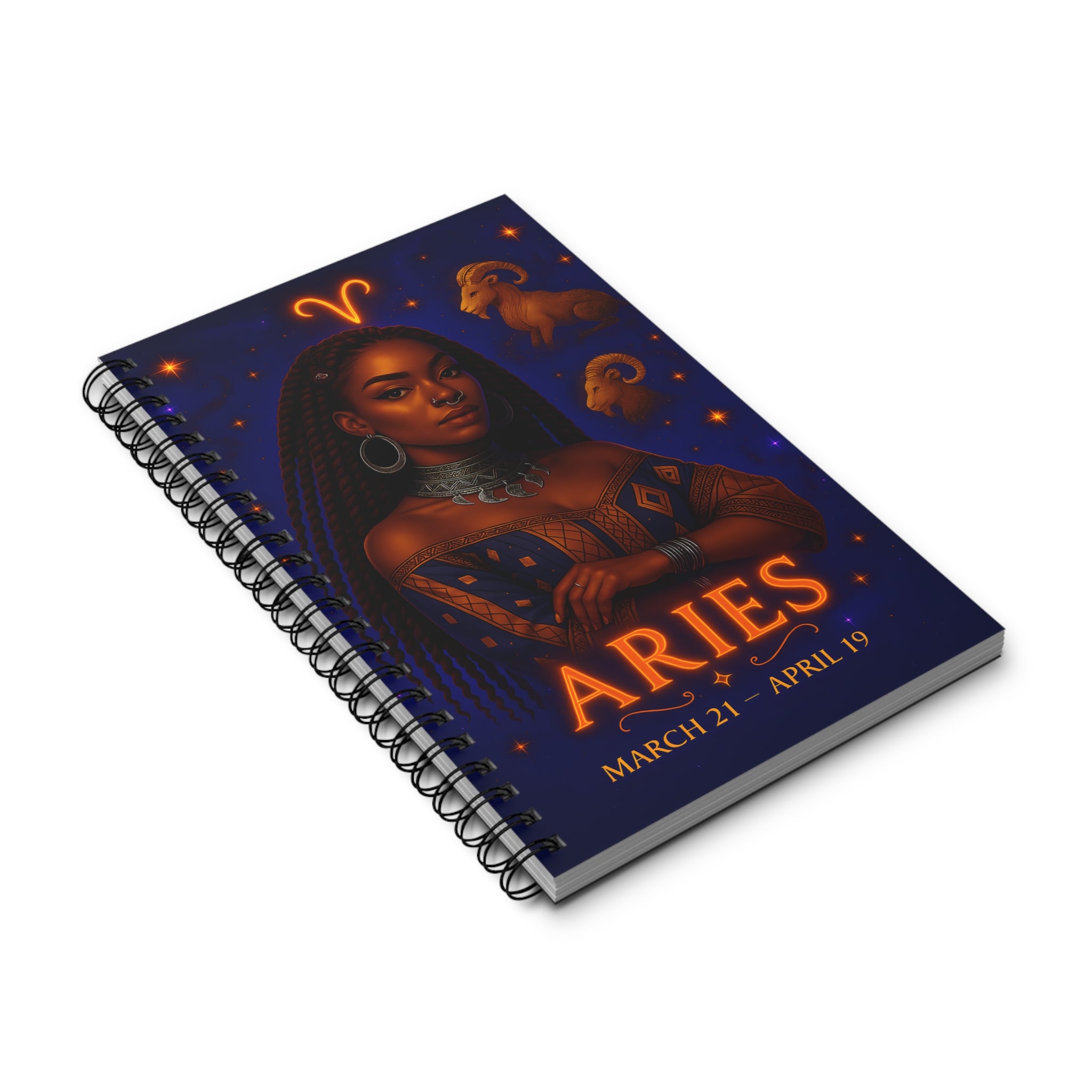 Essence of the Ancestors Zodiac Themed Spiral Journal