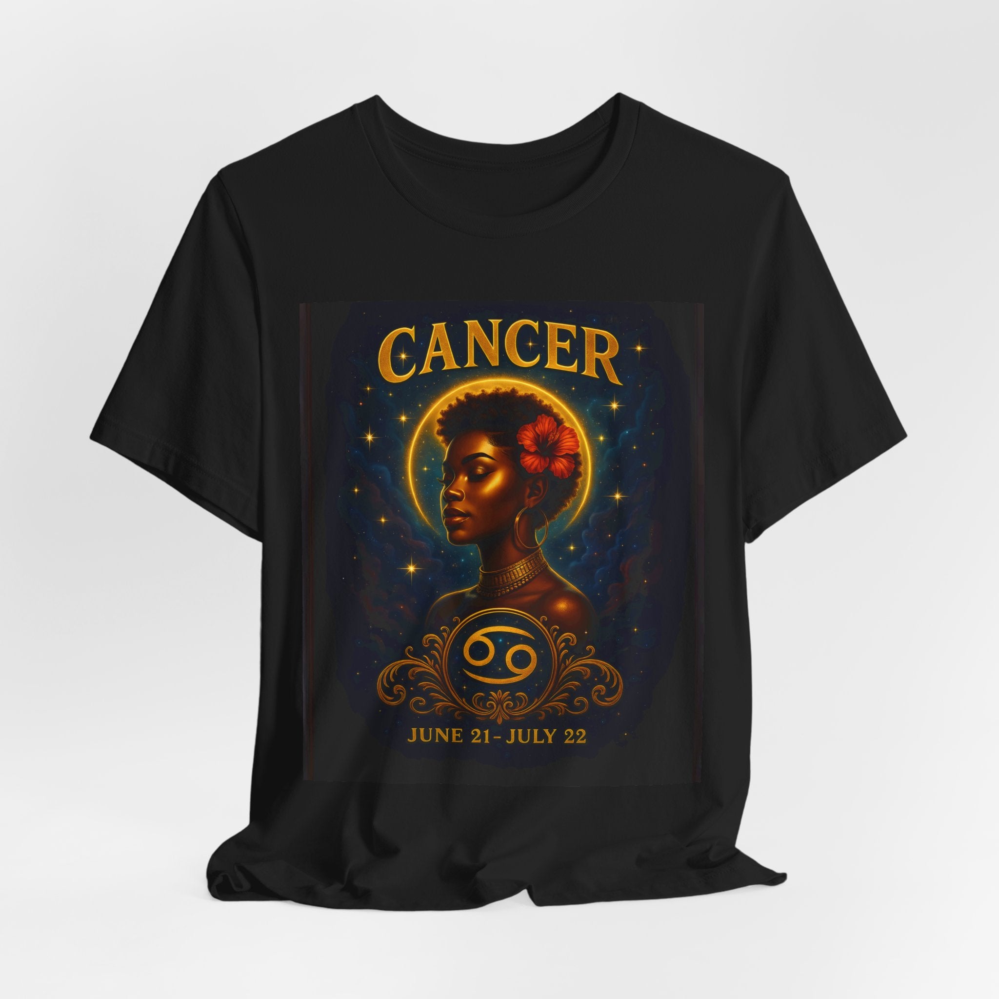 Essence Cancer Zodiac Graphic Tee, Astrology T-Shirt, Unisex Jersey Tee, Horoscope Gift, Astrological Sign Apparel