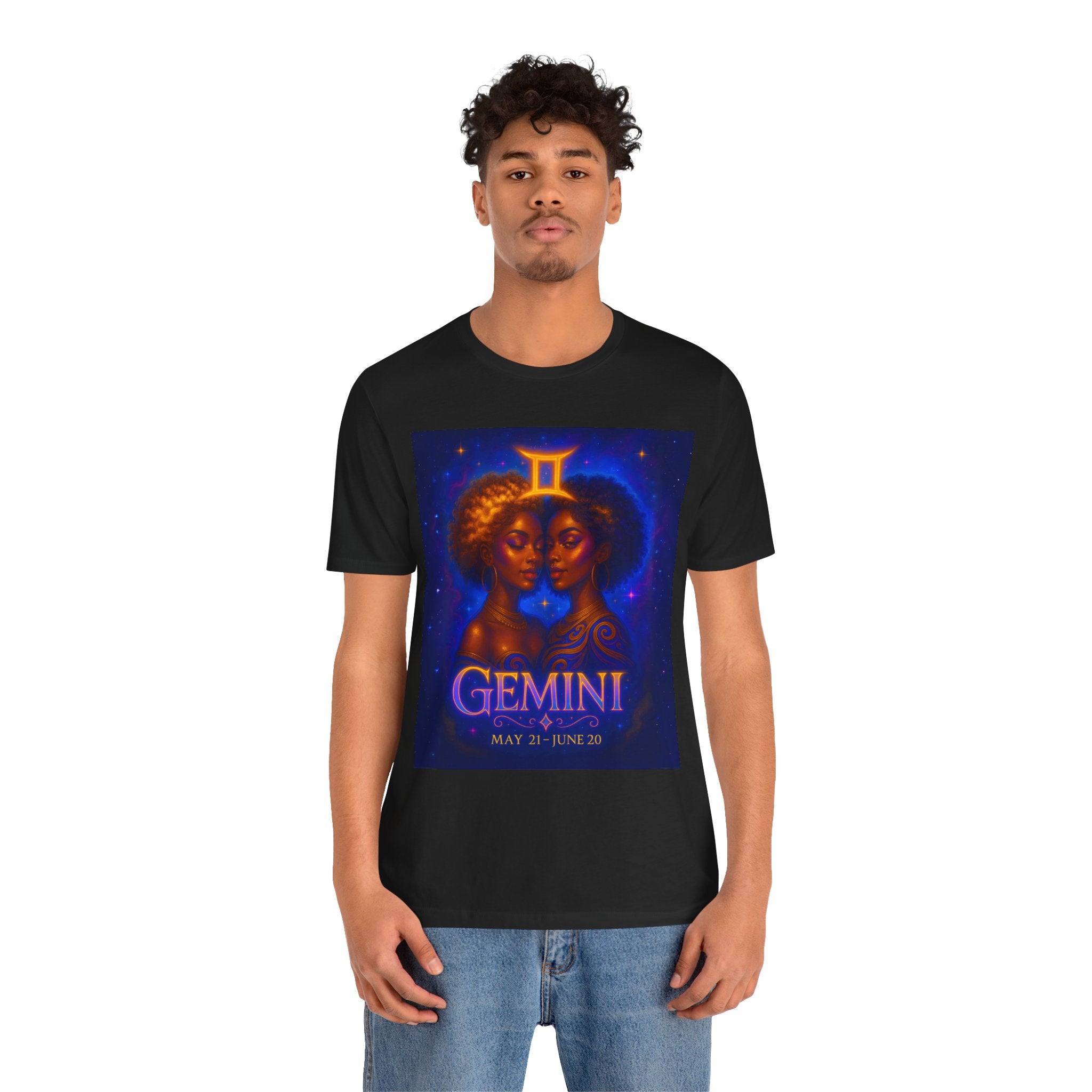 Essence Gemini Zodiac Summer Tee, Astrology T-Shirt, Horoscope Shirt, Gemini Gift, Birthday Apparel, Unisex Astrology Tee