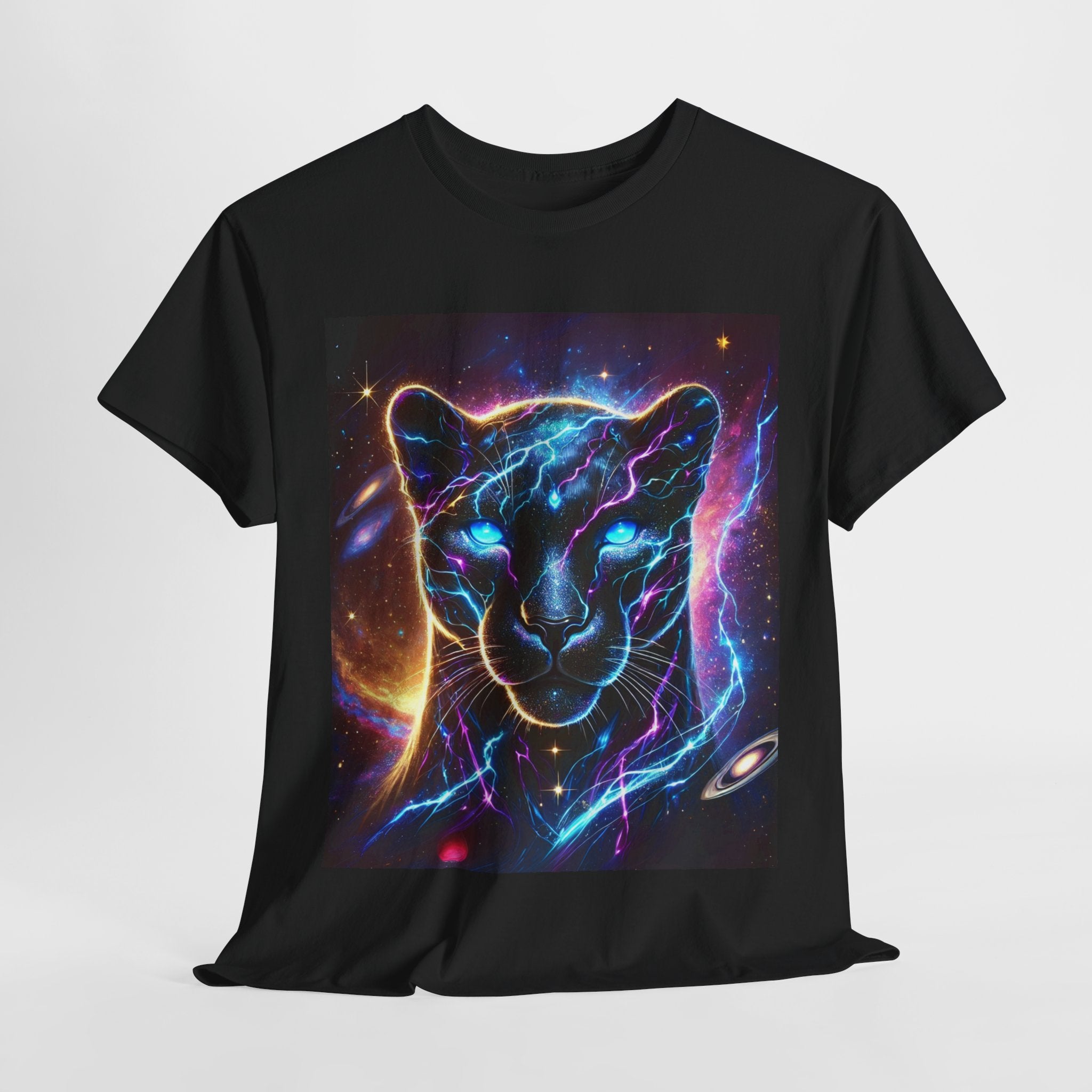 Halloween Nightmares (Cosmic Kitty) Unisex Tee - Wearable Art, Unique Gift, Casual Ware, Birthday Present, Halloween Apparel