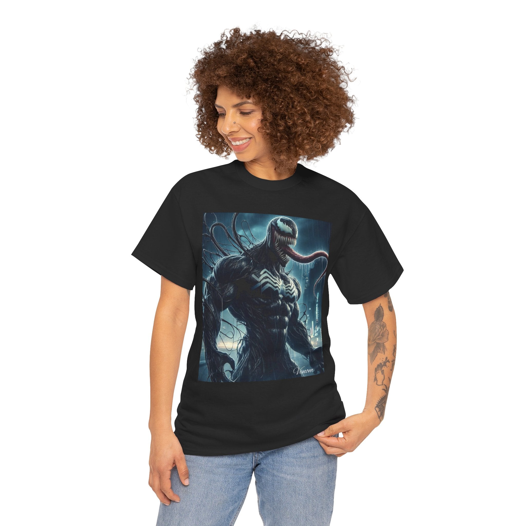 Venom Unisex Tee - Wearable Super Hero Art, Unique Gift, Casual Ware, Birthday Present, Comic Book Apparel