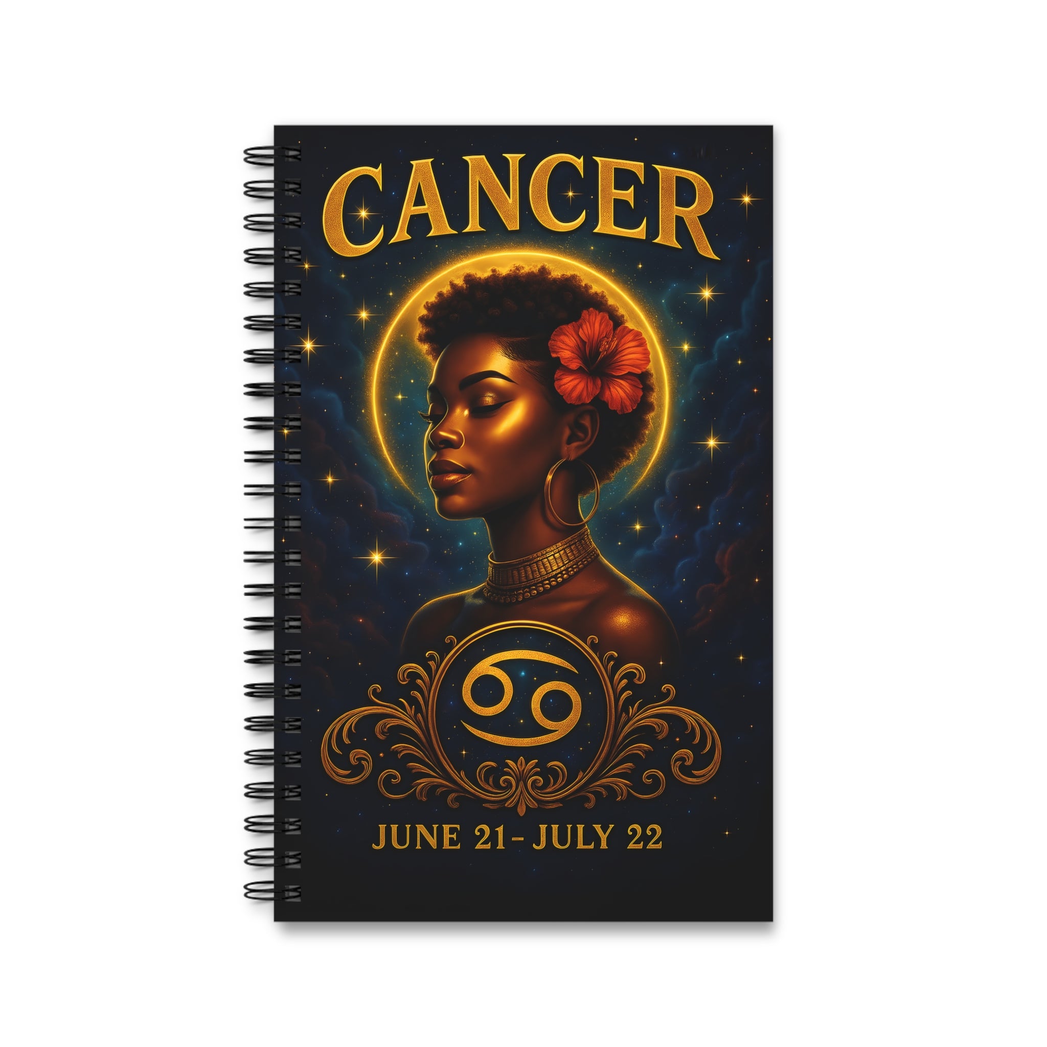 Essence of the Ancestors Zodiac Themed Spiral Journal