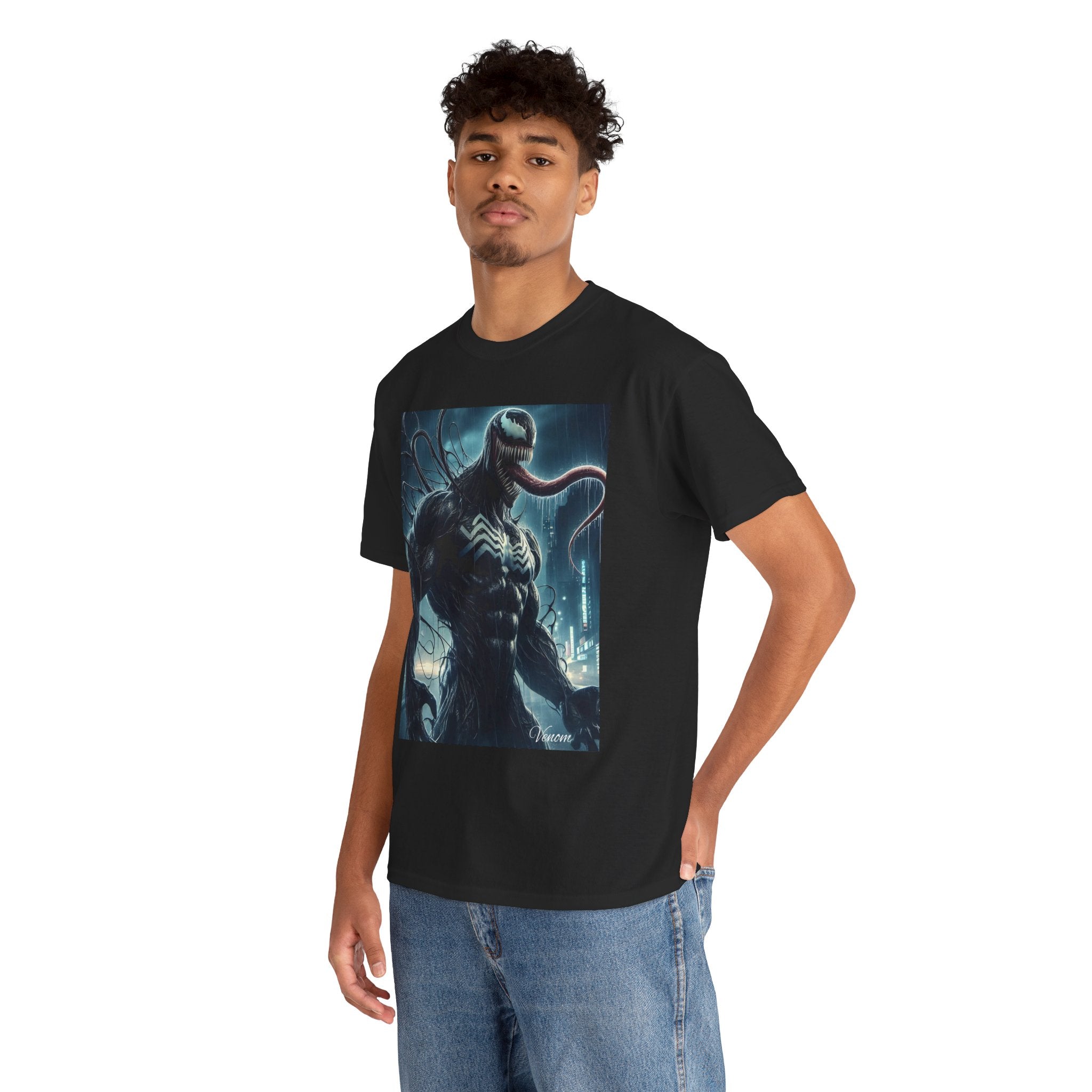 Venom Unisex Tee - Wearable Super Hero Art, Unique Gift, Casual Ware, Birthday Present, Comic Book Apparel