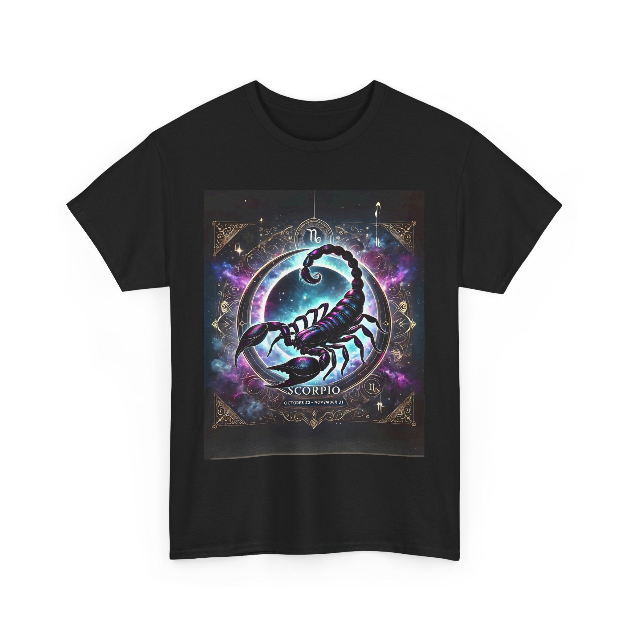 Scorpio Zodiac (2) Unisex Tee - Wearable Art, Unique Gift, Casual Ware, Birthday Present, Zodiac Apparel