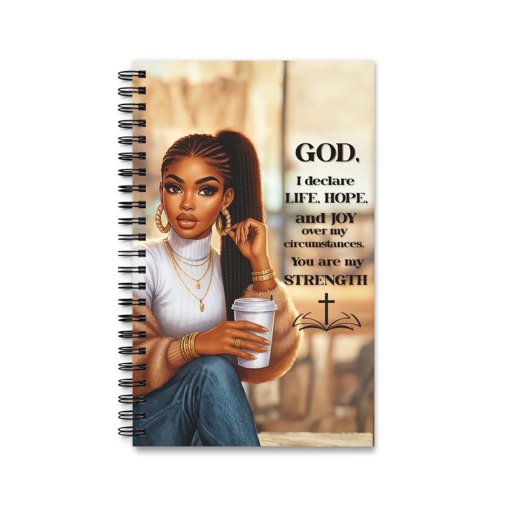 Essence of the Ancestors Inspirational Themed Spiral Journal