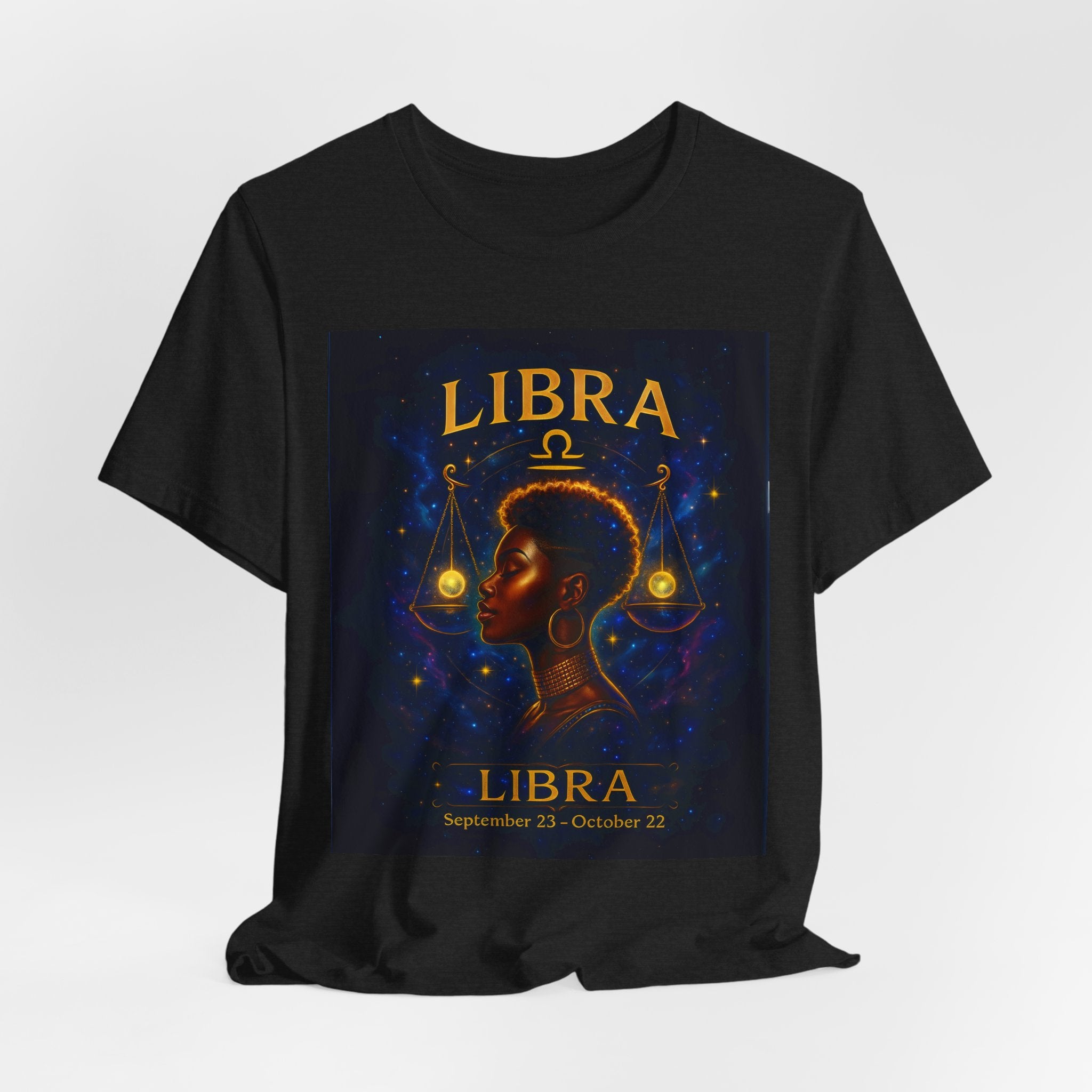 Essence Libra Zodiac T-Shirt - Astrology Short Sleeve Tee, Gift for Astrology Lovers, Horoscope Apparel, Stylish Libra Shirt, Libra Birthday Gift