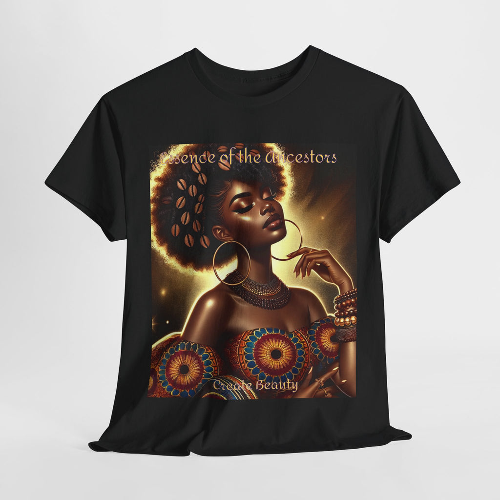 Essence of the Ancestors Unisex Tee - Wearable Afrocentric Art, Unique Gift, Casual Ware, Birthday Present, Celebration Apparel