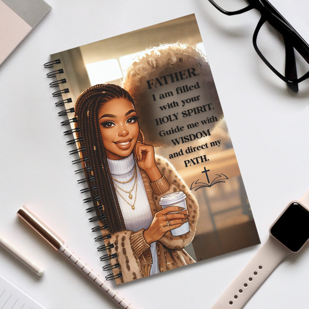 Essence of the Ancestors Inspirational Themed Spiral Journal