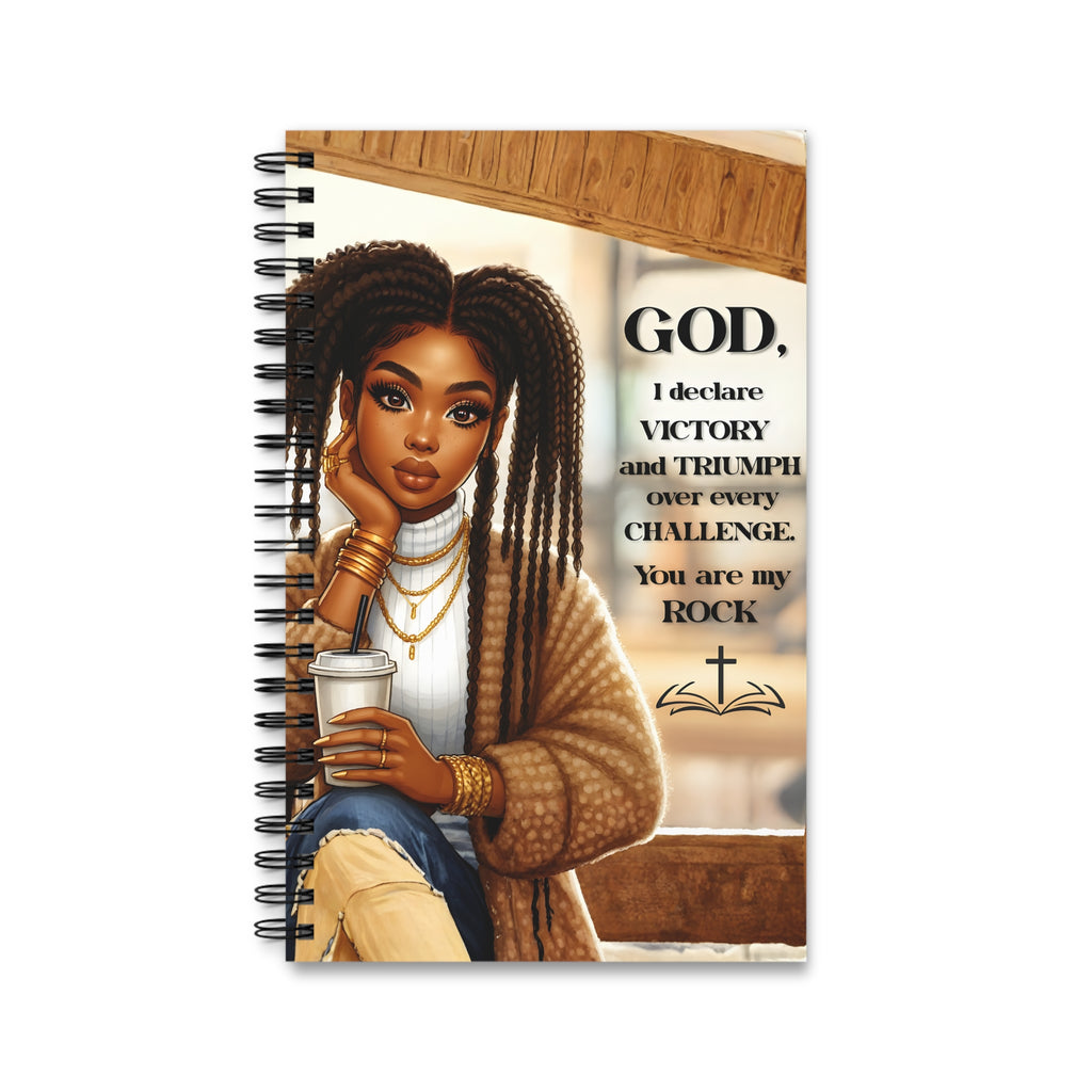 Essence of the Ancestors Inspirational Themed Spiral Journal