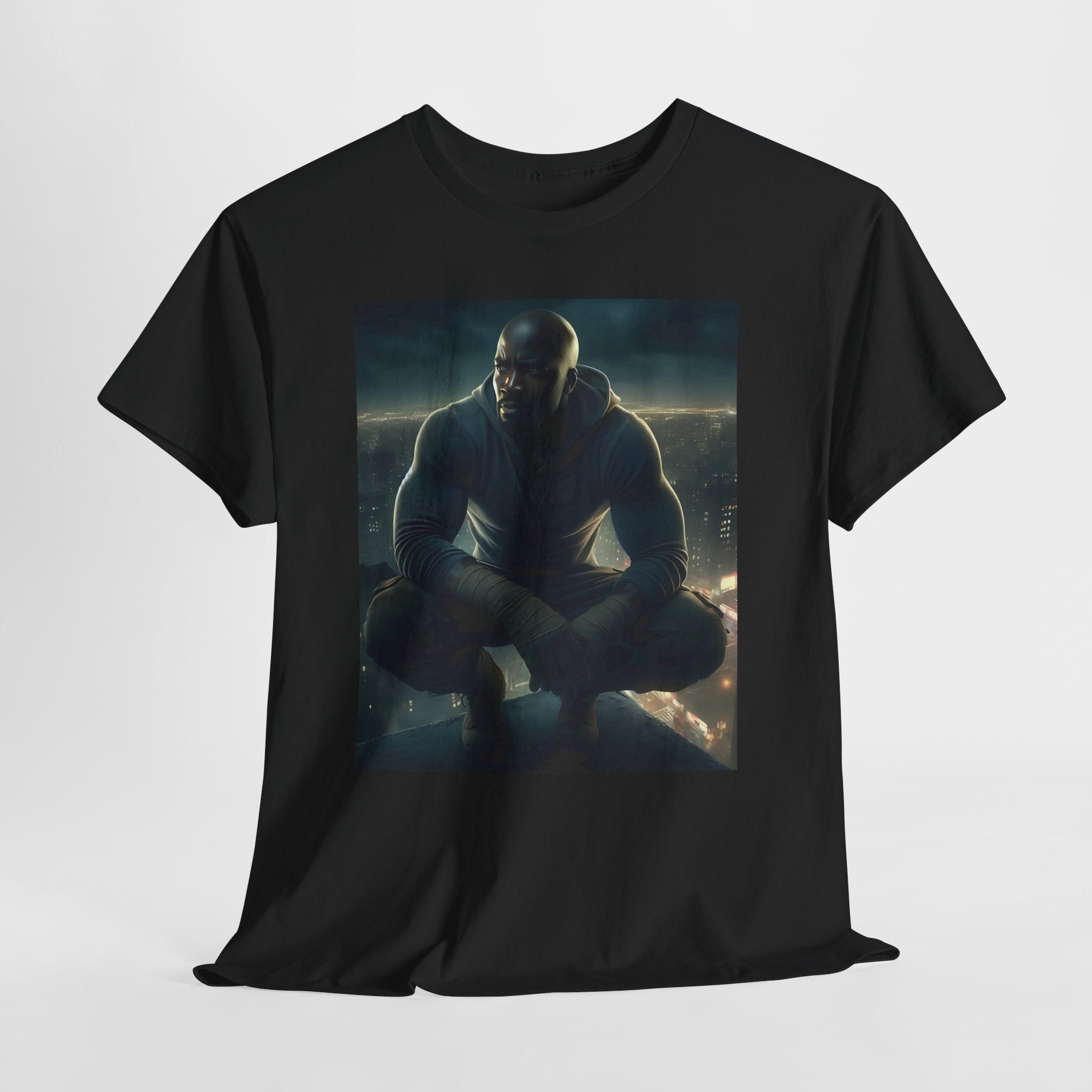 Luke Cage (2)Unisex Tee - Wearable Super Hero Art, Unique Gift, Casual Ware, Birthday Present, Comic Book Apparel