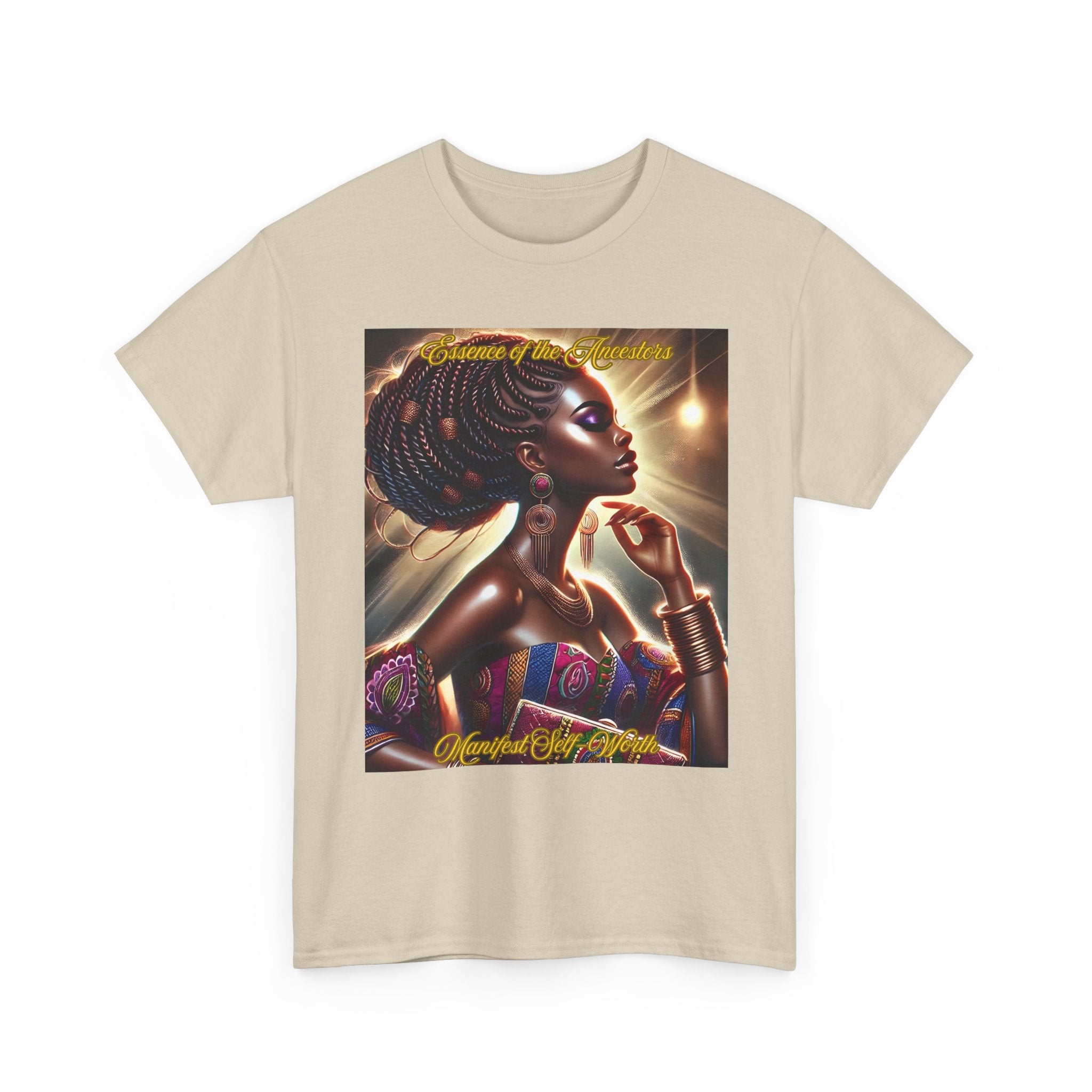 Essence of the Ancestors (Keep Dreaming) Unisex Tee - Wearable Afrocentric Art, Unique Gift, Casual Ware, Birthday Present, Celebration Apparel