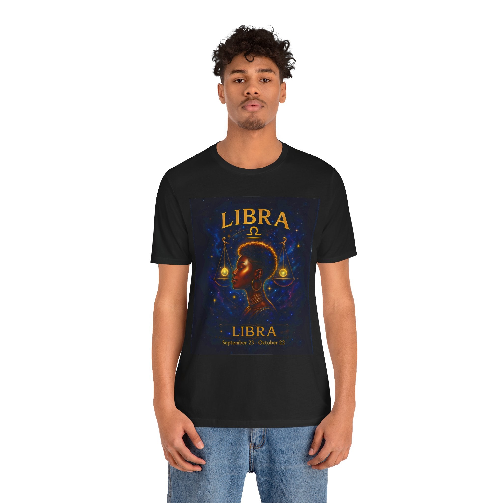 Essence Libra Zodiac T-Shirt - Astrology Short Sleeve Tee, Gift for Astrology Lovers, Horoscope Apparel, Stylish Libra Shirt, Libra Birthday Gift