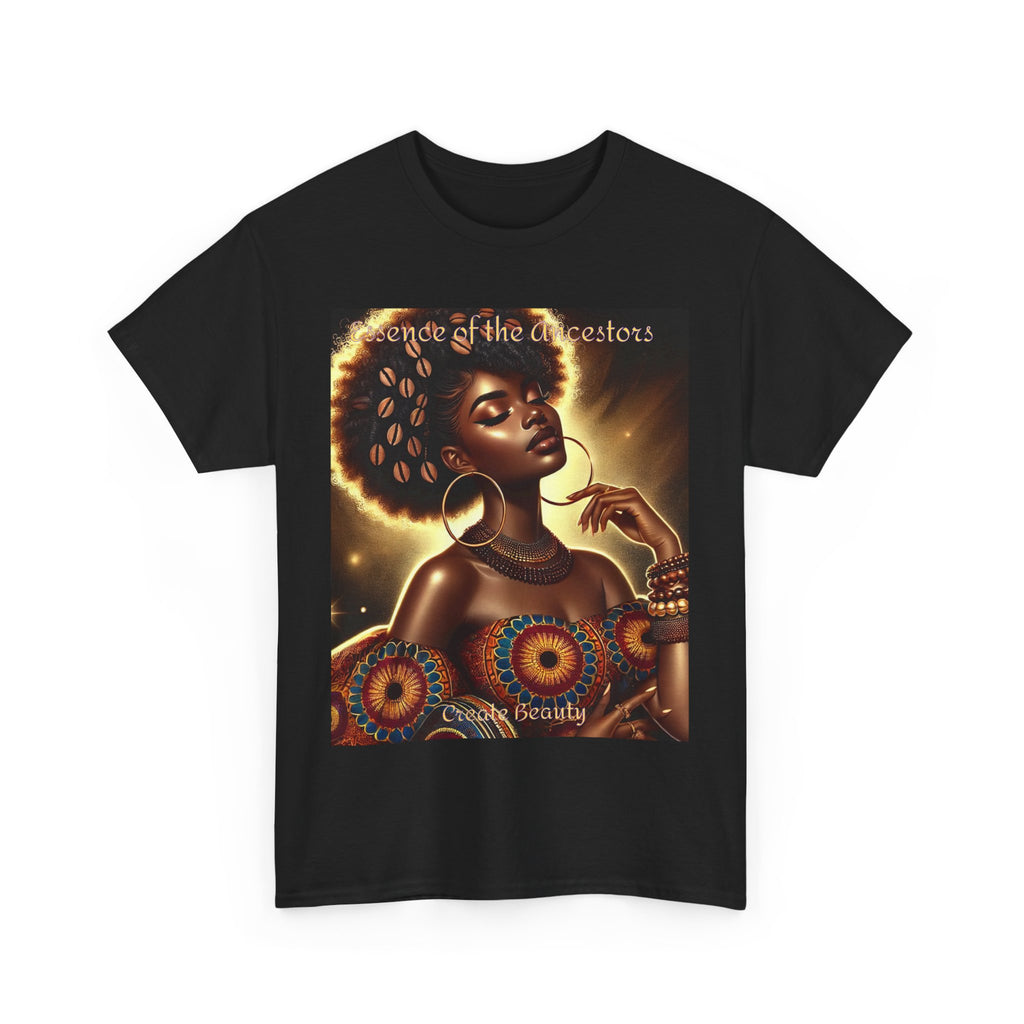 Essence of the Ancestors Unisex Tee - Wearable Afrocentric Art, Unique Gift, Casual Ware, Birthday Present, Celebration Apparel
