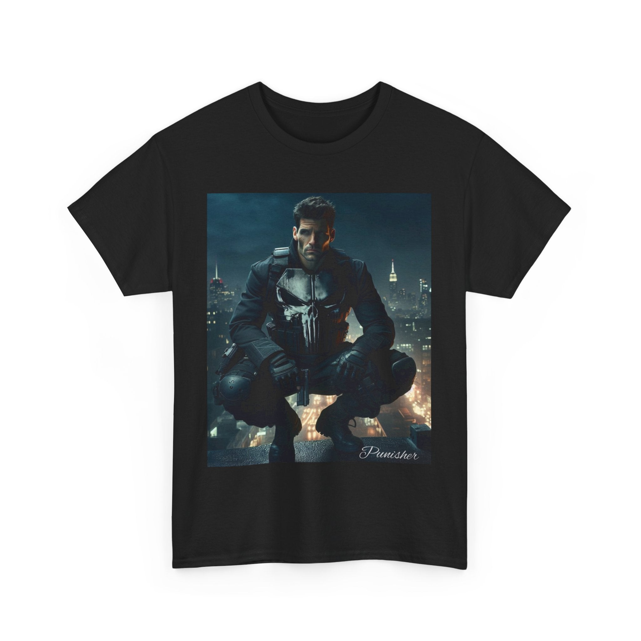 Punisher Unisex Tee - Wearable Super Hero Art, Unique Gift, Casual Ware, Birthday Present, Comic Book Apparel