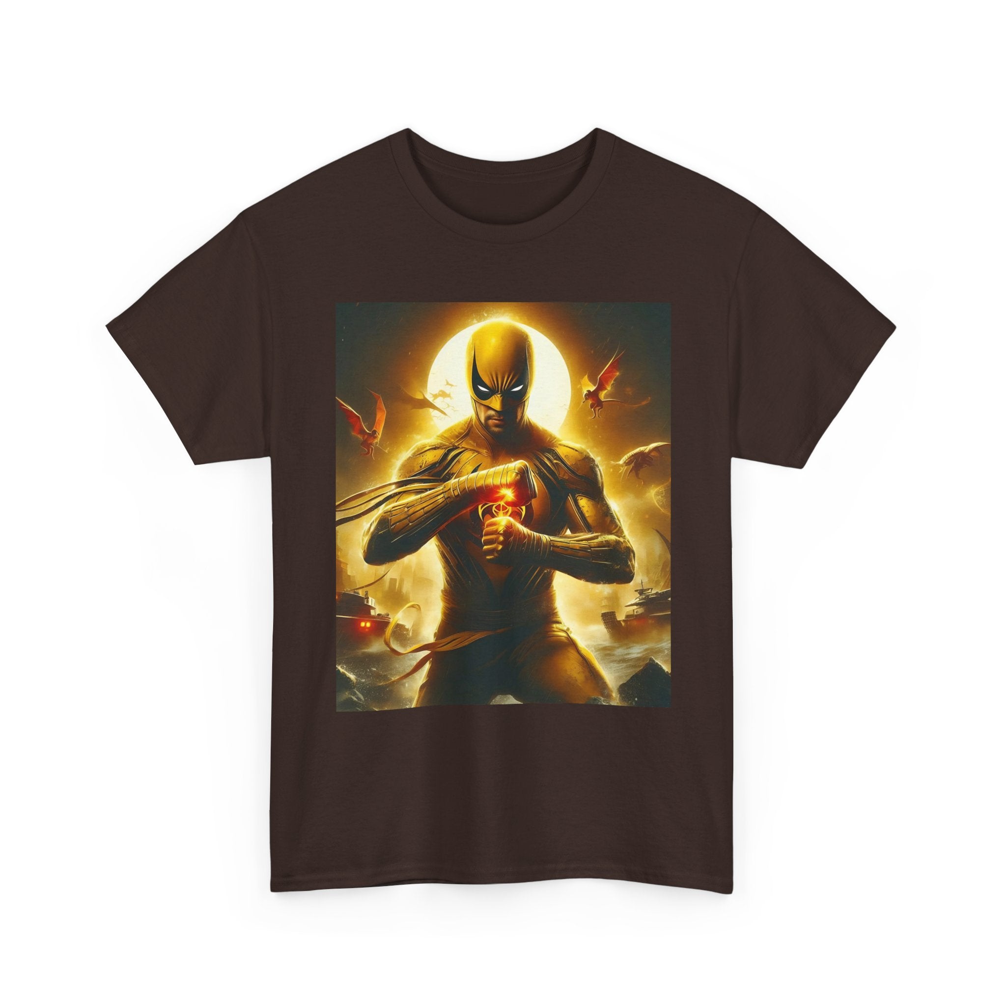 Iron Fist (2) Unisex Tee - Wearable Super Hero Art, Unique Gift, Casual Ware, Birthday Present, Comic Book Apparel