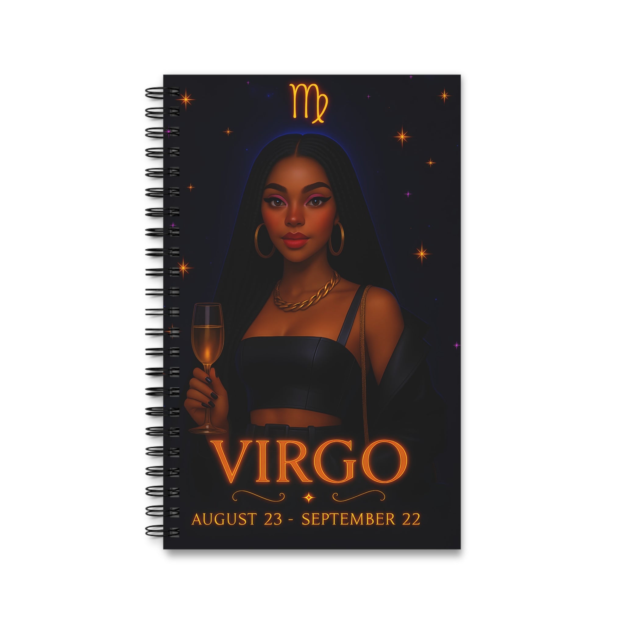 Essence of the Ancestors Zodiac Themed Spiral Journal