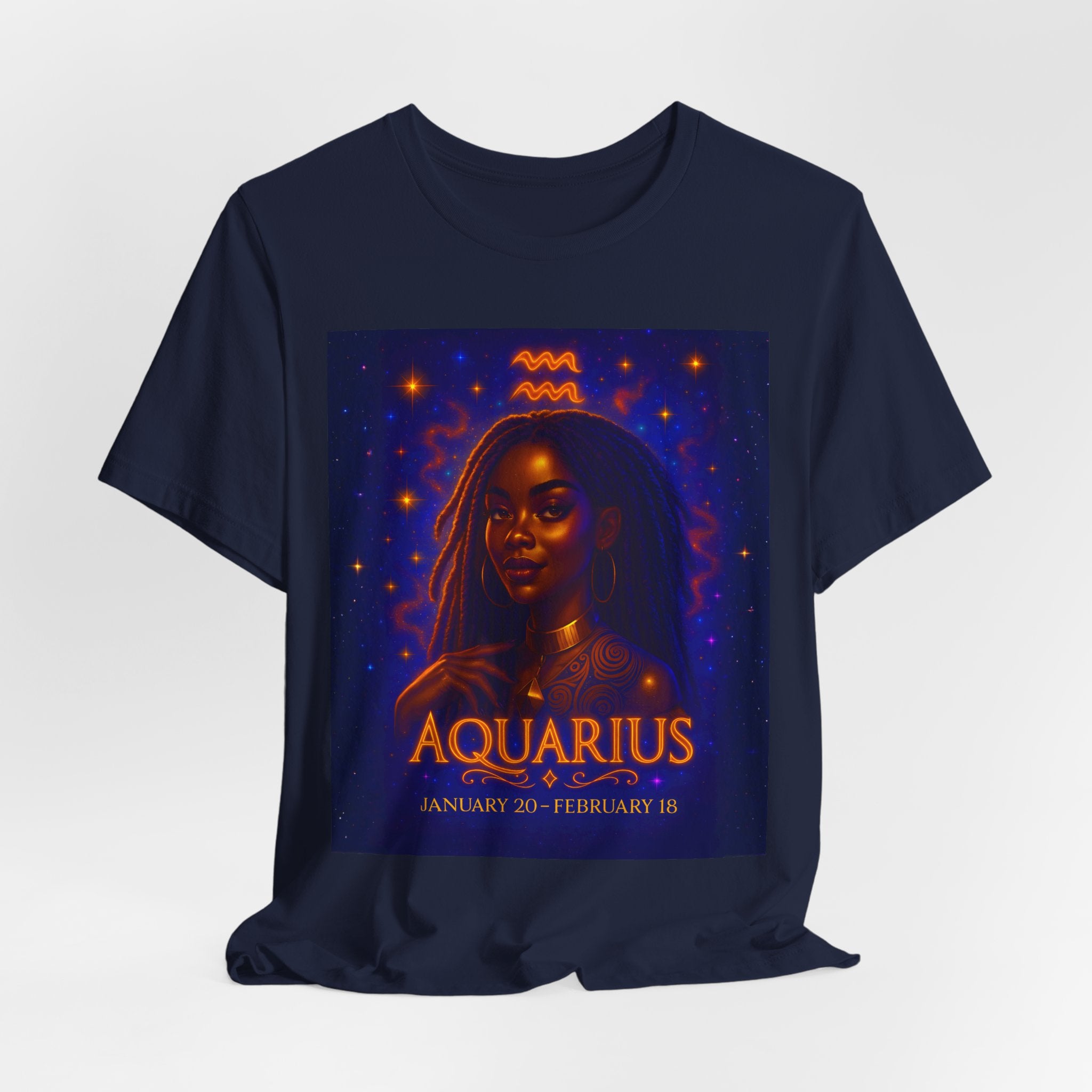 Essence Aquarius Zodiac Tee - Unisex Jersey Short Sleeve Shirt for Astrology Lovers, Astrology Gift, Horoscope Tee, Star Sign Apparel, Zodiac [...]