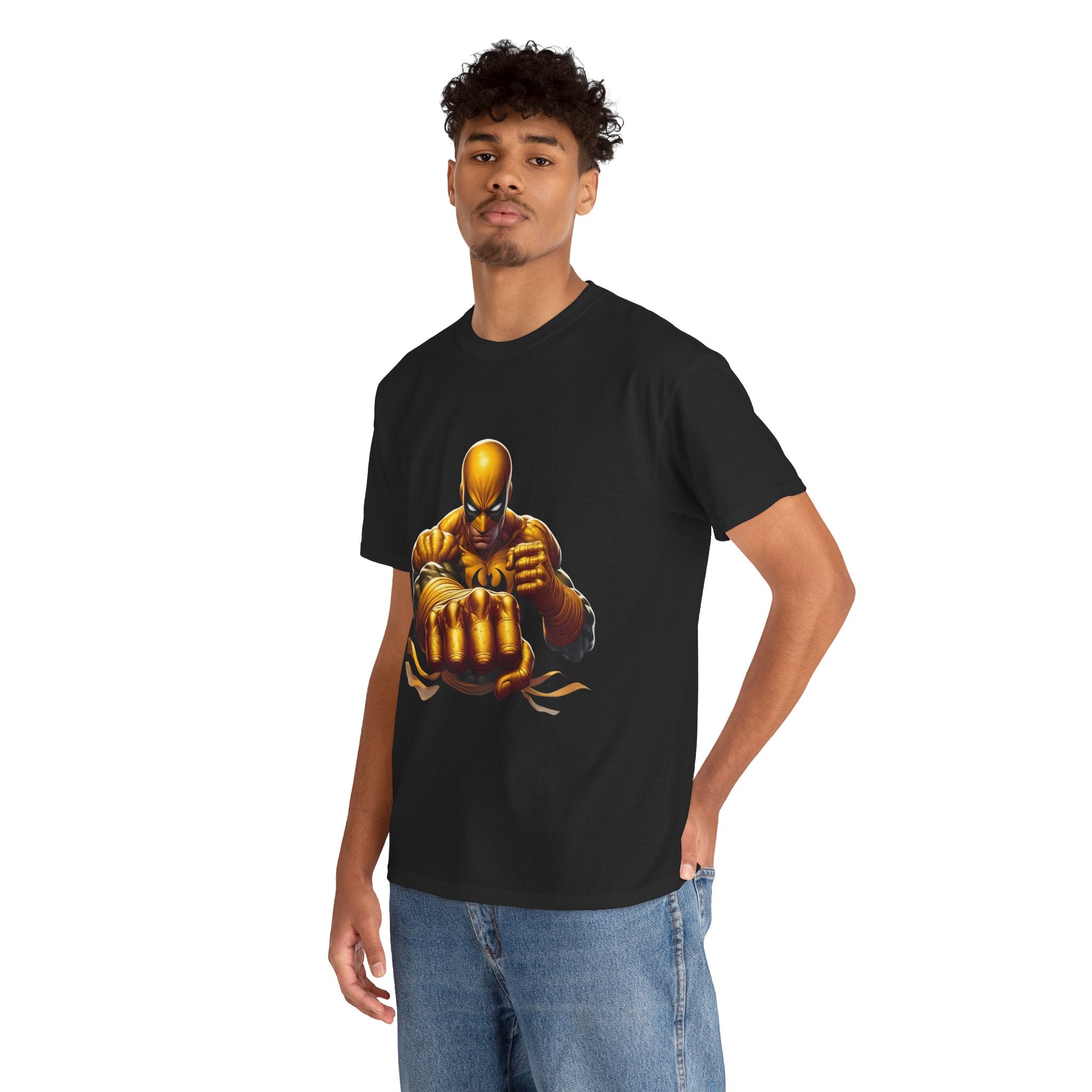 Iron Fist Unisex Tee - Wearable Super Hero Art, Unique Gift, Casual Ware, Birthday Present, Comic Book Apparel