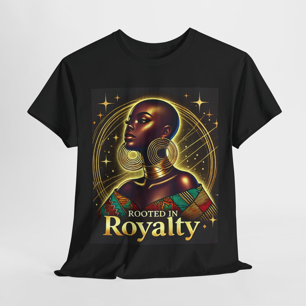 Essence of the Ancestors (Rooted In Royalty) Unisex Tee - Wearable Afrocentric Art, Unique Gift, Casual Ware, Birthday Present, Celebration Apparel
