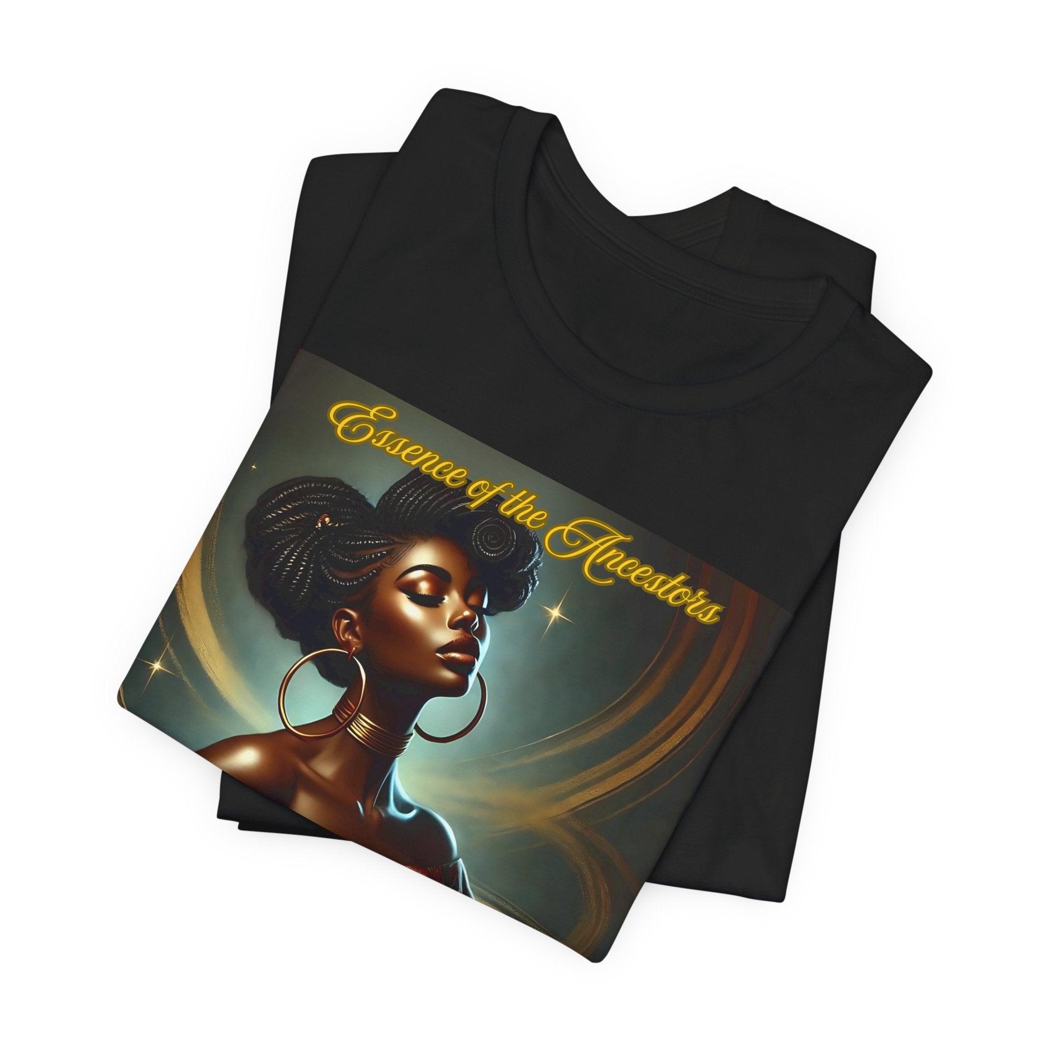 Essence of the Ancestors (Commit To Myself) Unisex TeeDesign, Gift for Art Lovers, Cultural Apparel, Statement Shirt, Unique Fashion