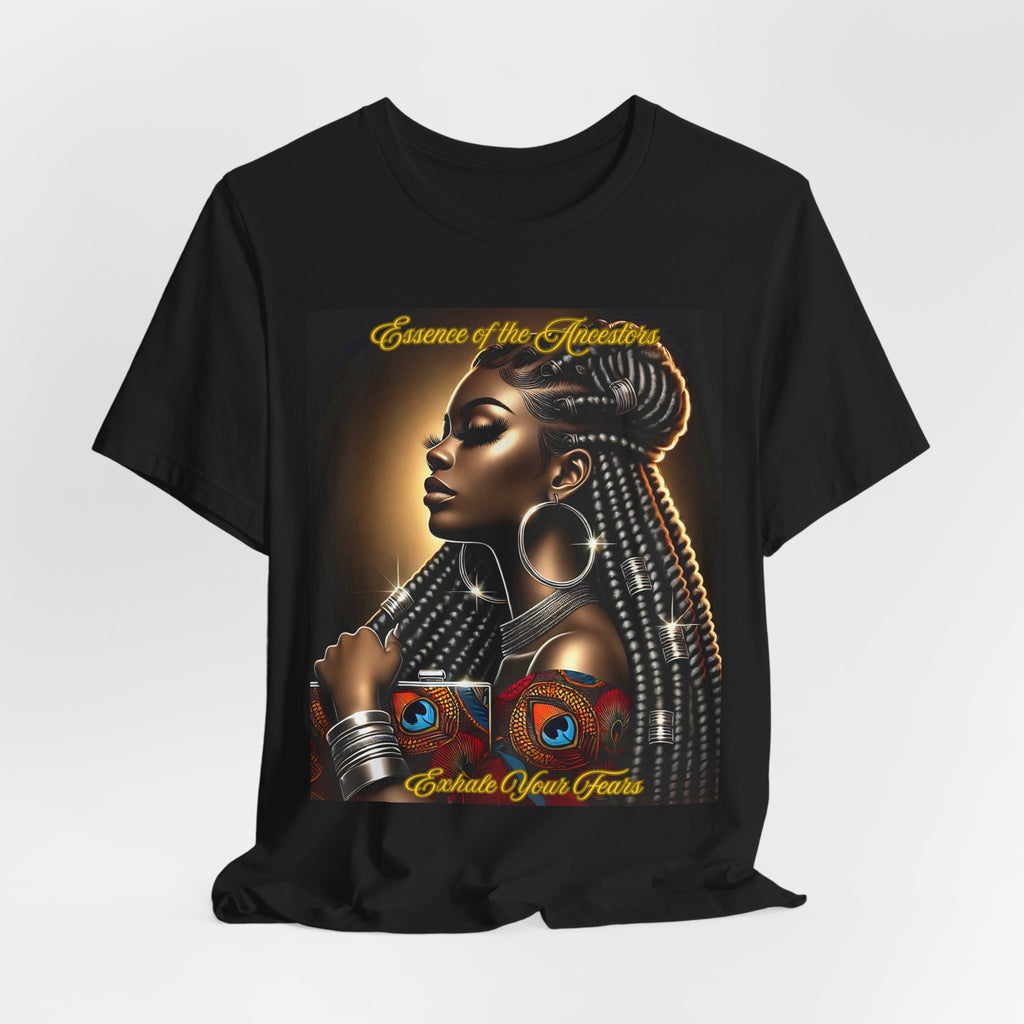 Essence of the Ancestors (Exhale Your Fears) Tee - Inspirational Art, Equality Apparel, Audrey Goddess Shirt, Gift for Her, Empowerment Fashion